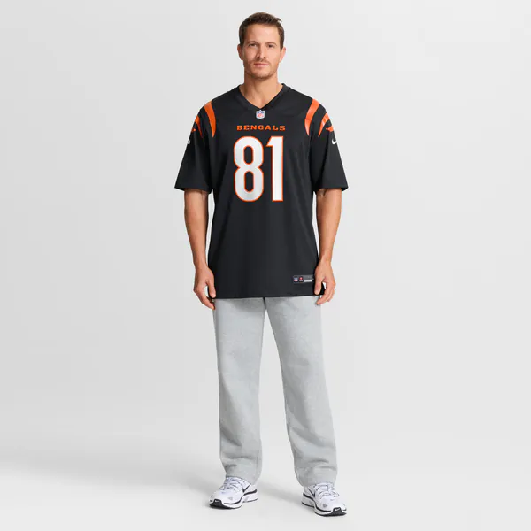 Dohnte Meyers Cincinnati Bengals Soccer Intl Team Game Jersey - Black