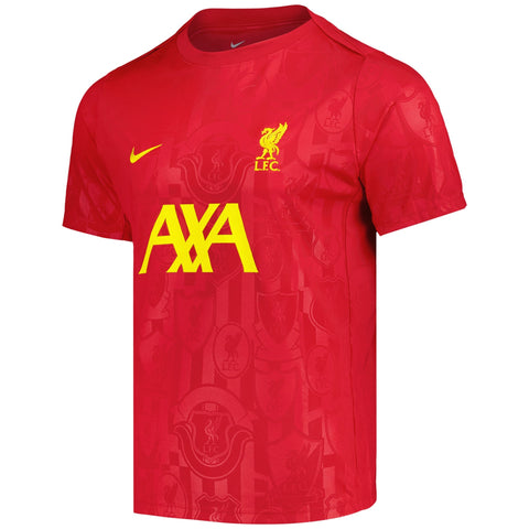 Liverpool 2024/25 Academy Pro Pre-Match Top - Red
