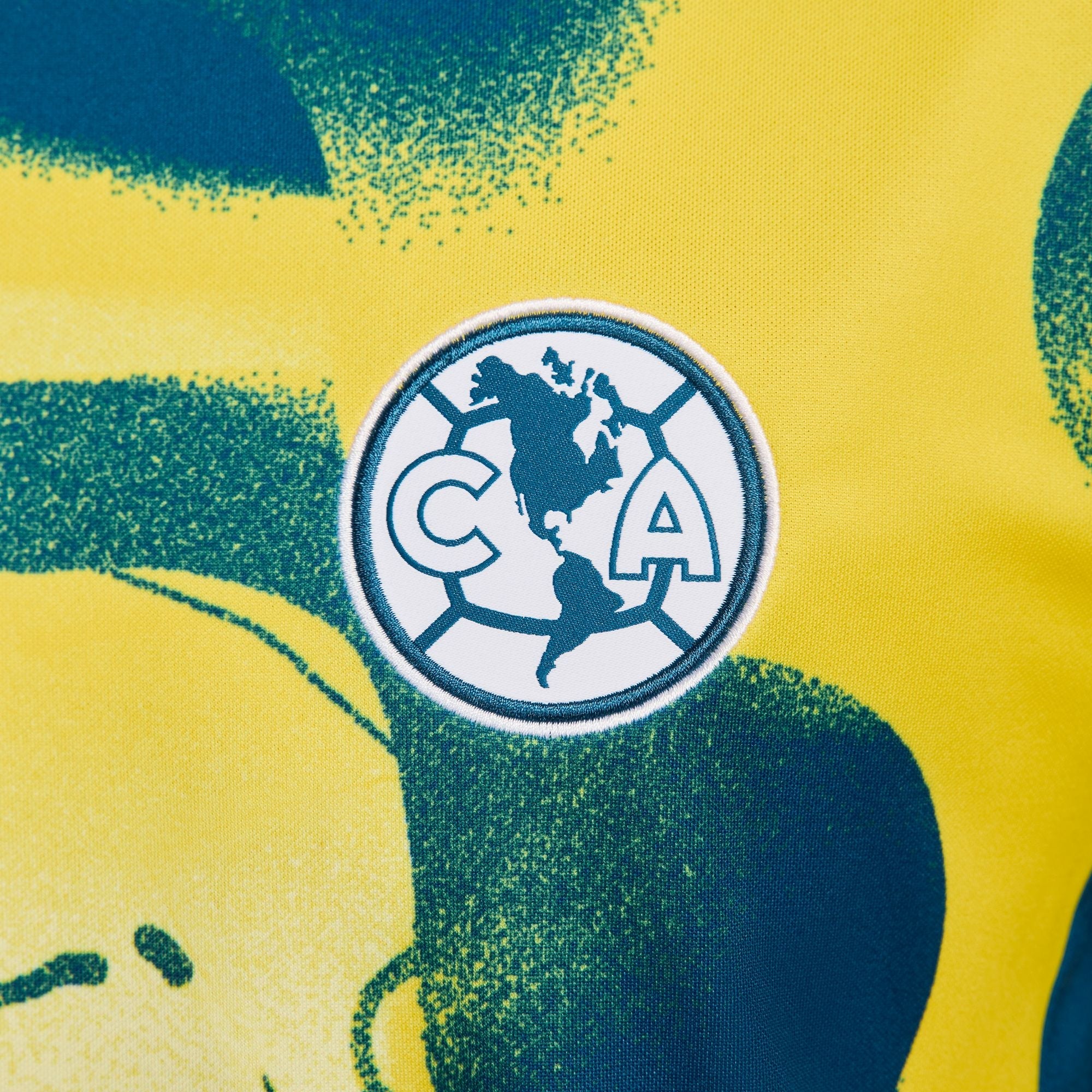 Club America 2024/25 Academy Pro Pre-Match Top - Yellow