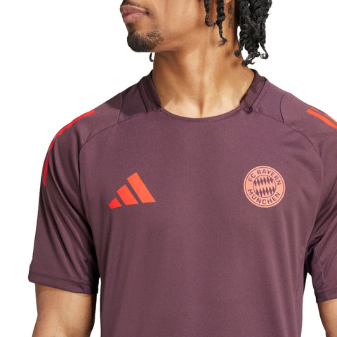 Bayern Munich 2024/25 AEROREADY Training Shirt - Maroon
