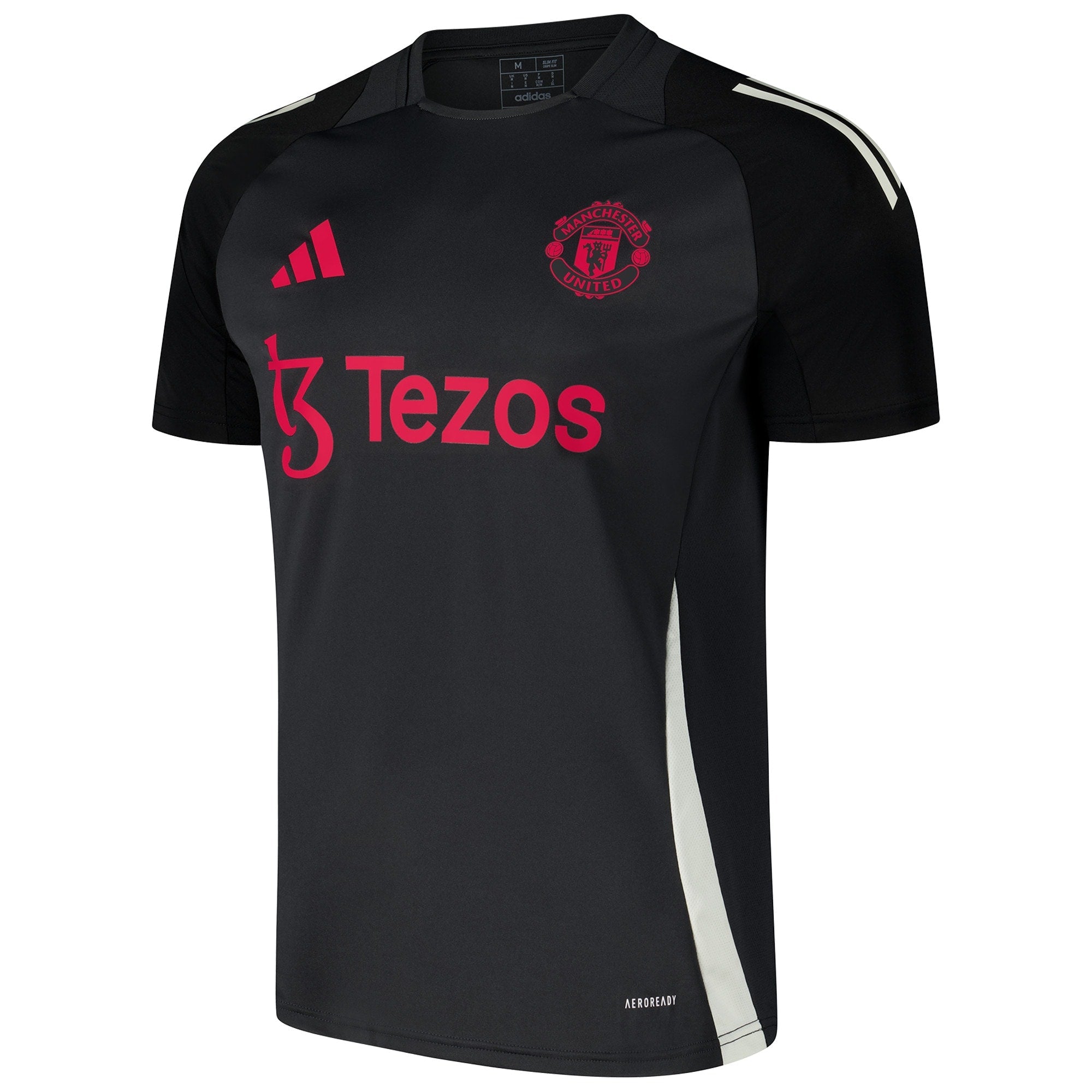 Manchester United 2024/25 AEROREADY Training Shirt - Black
