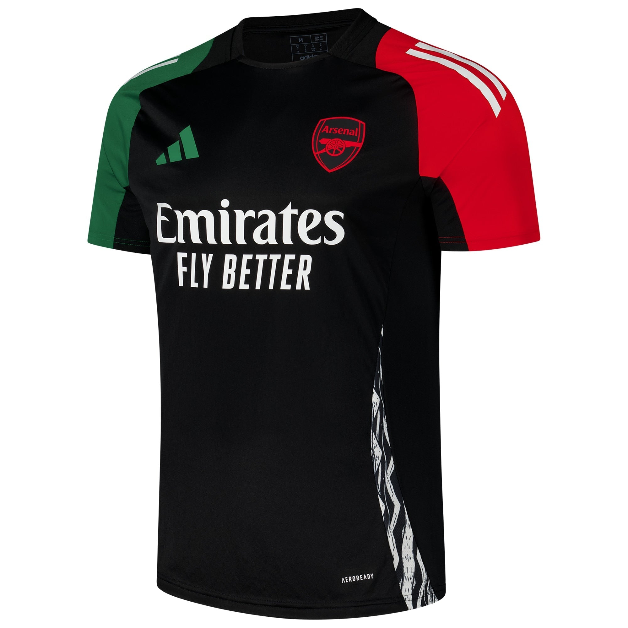 Arsenal 2024/25 AEROREADY Training Shirt - Black