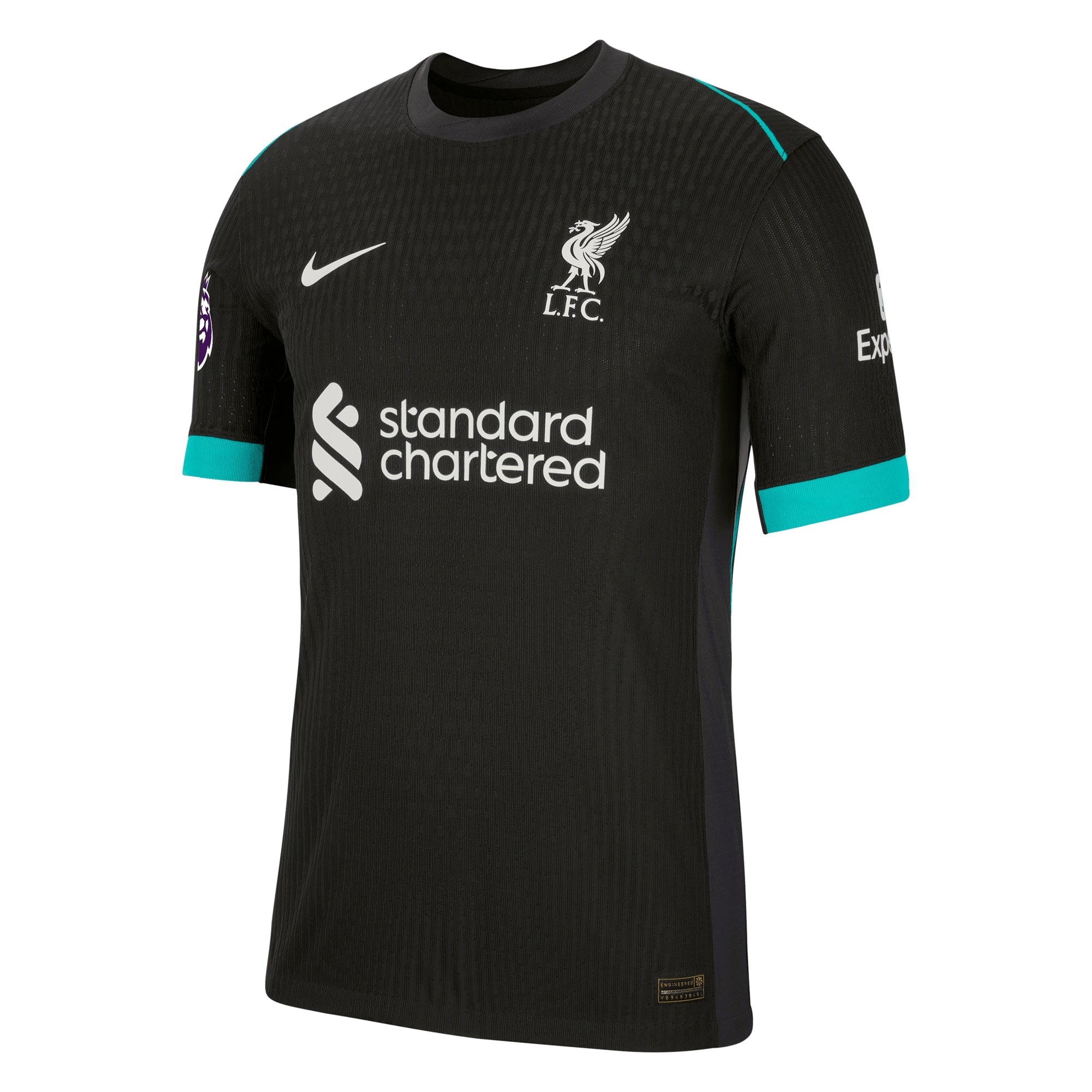 Liverpool 2024/25 Away Blank Patch Shirt - Forest Green