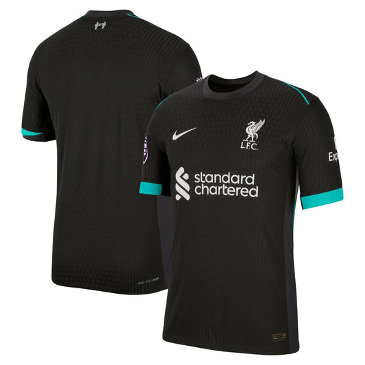 Liverpool 2024/25 Away Blank Patch Shirt - Forest Green