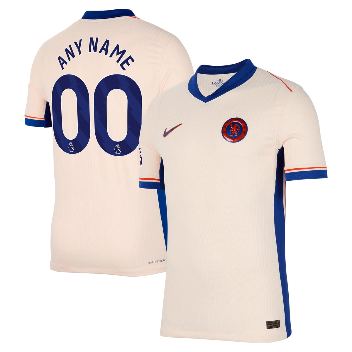 Chelsea 2024/25 Away Custom Shirt - Orange