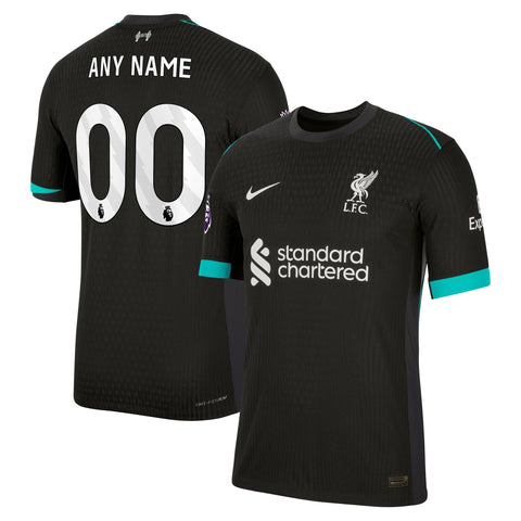 Liverpool 2024/25 Away Custom Shirt - Forest Green