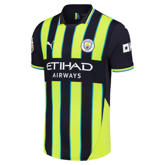 Manchester City 2024/25 Away Custom Shirt - Navy