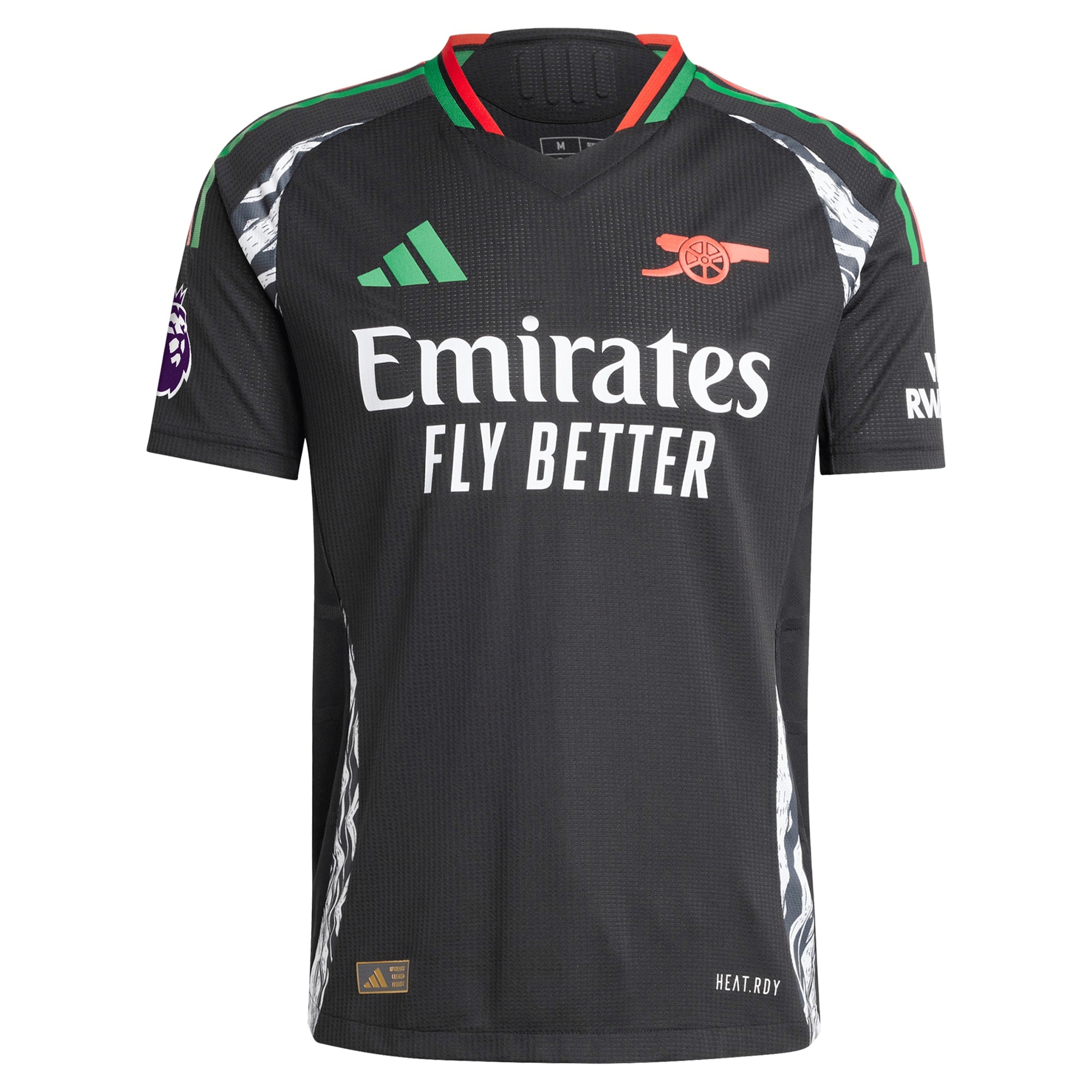 Arsenal 2024/25 Away Shirt - Black