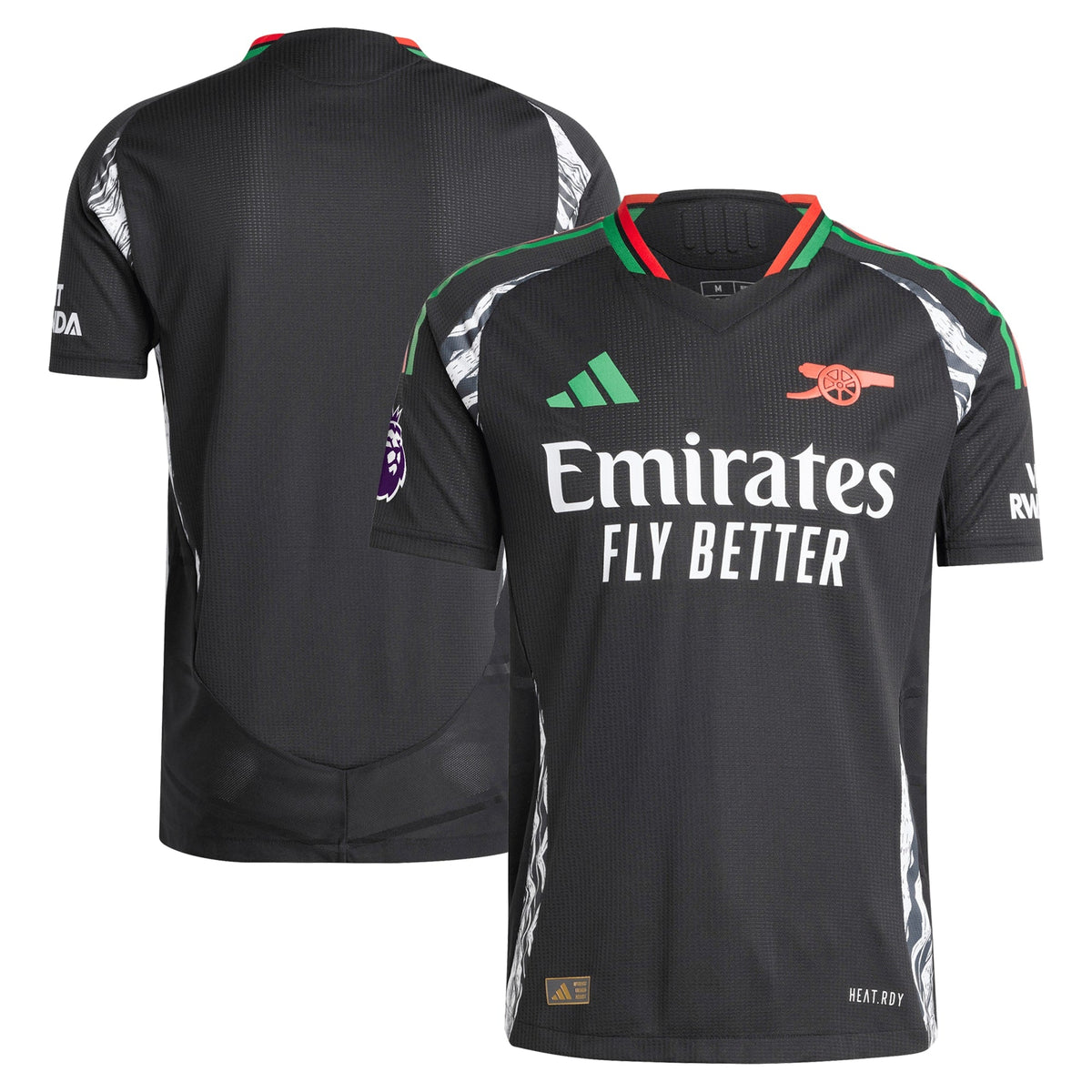 Arsenal 2024/25 Away Shirt - Black