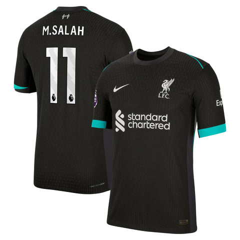 Mohamed Salah Liverpool 2024/25 Away Shirt - Forest Green