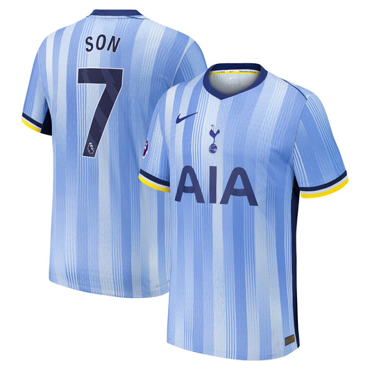 Son Heung-Min Tottenham Hotspur 2024/25 Away Player Shirt - Blue