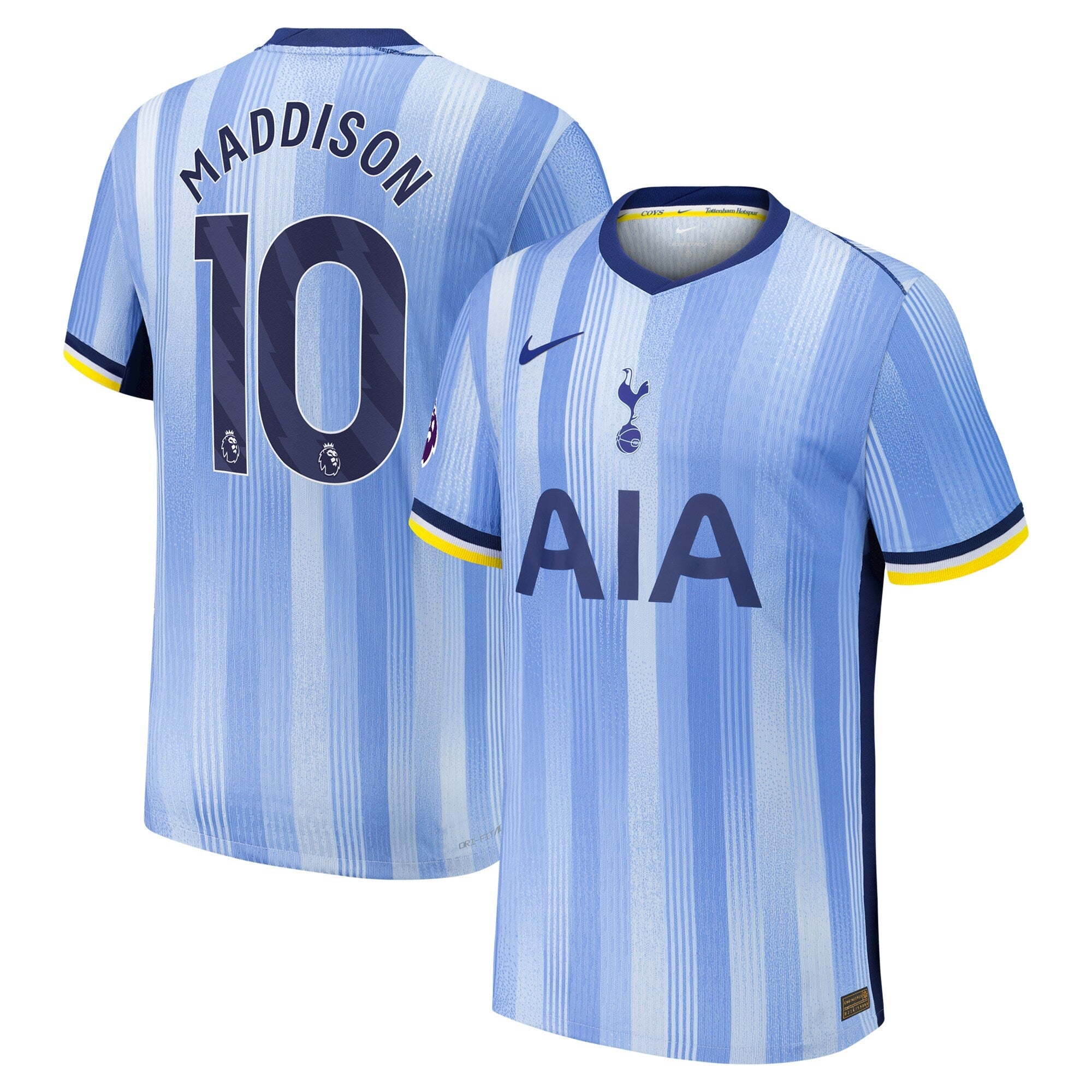 James Maddison Tottenham Hotspur 2024/25 Away Player Shirt - Blue