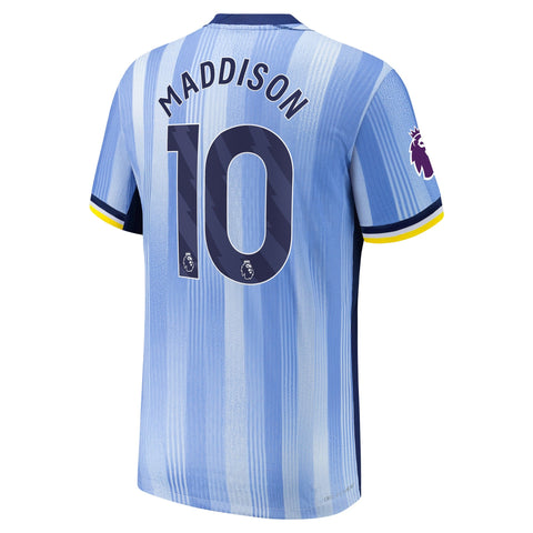 James Maddison Tottenham Hotspur 2024/25 Away Player Shirt - Blue