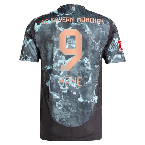 Harry Kane Bayern Munich 2024/25 Away Player Shirt - Black