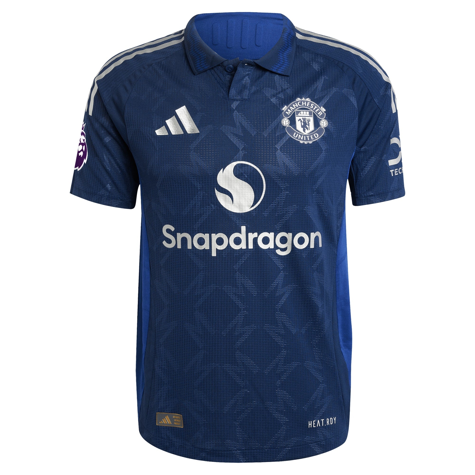 Alejandro Garnacho Manchester United 2024/25 Away Player Shirt - Navy