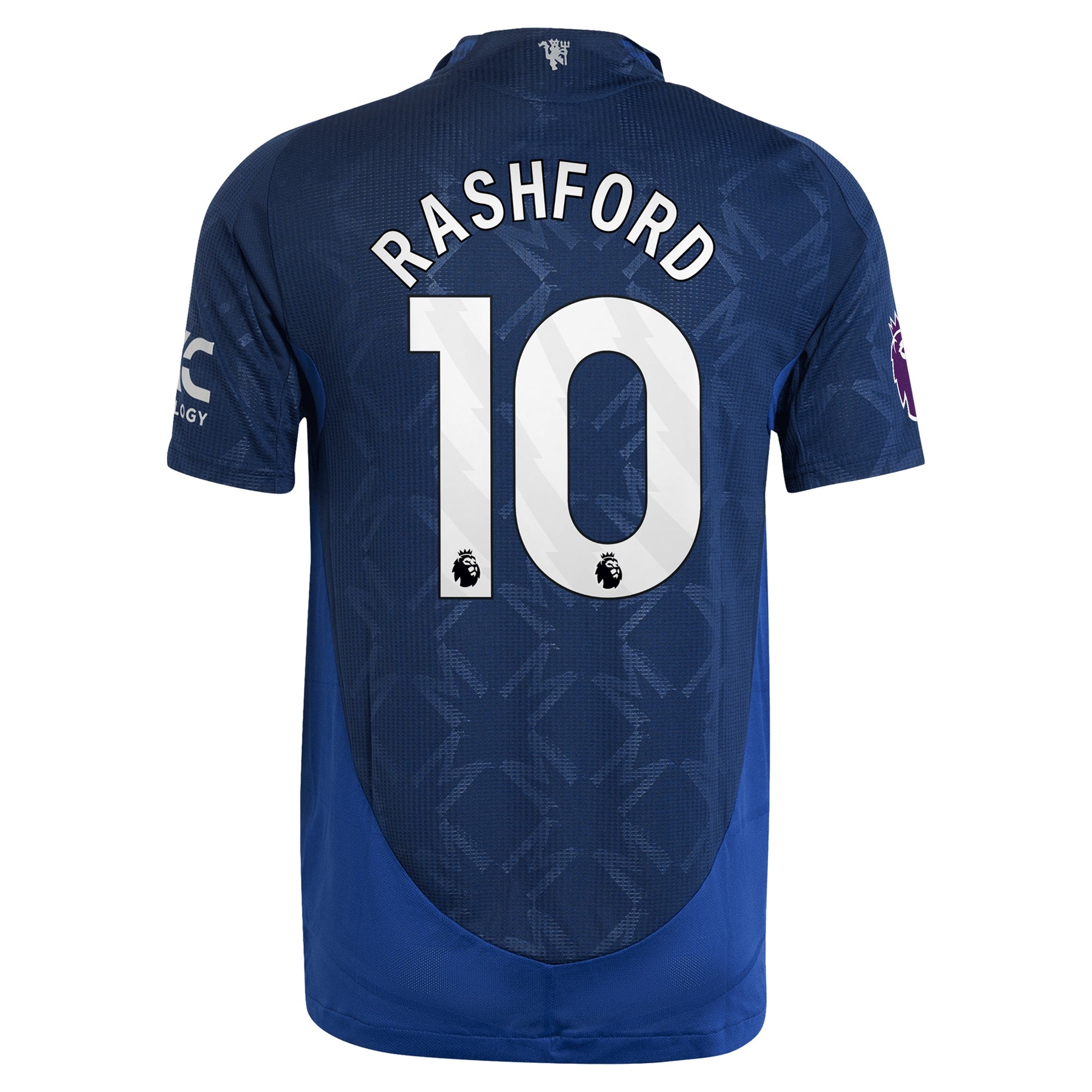 Marcus Rashford Manchester United 2024/25 Away Player Shirt - Navy