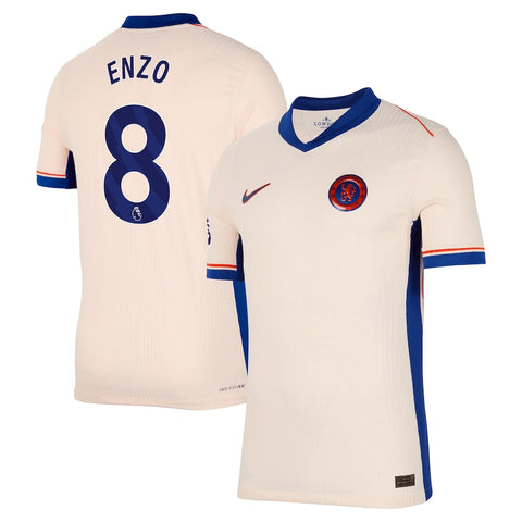 Enzo Fernández Chelsea 2024/25 Away Player Shirt - Orange