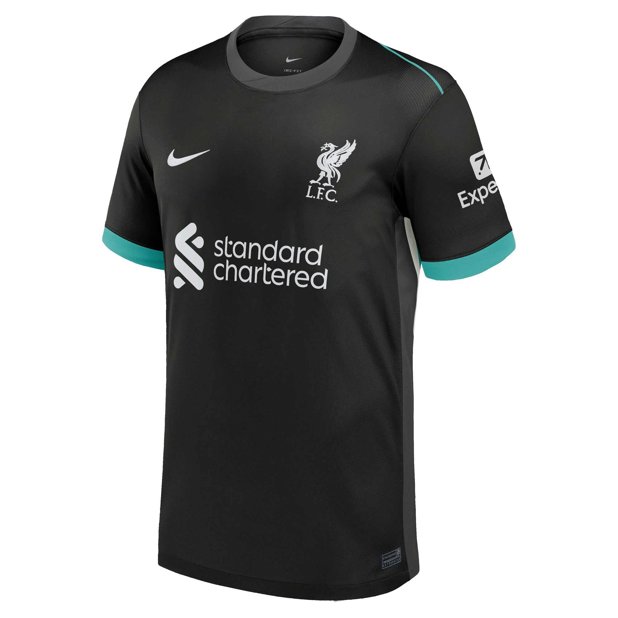 Liverpool 2024/25 Away Blank Shirt - Forest Green
