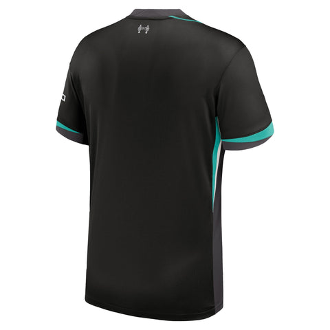 Liverpool 2024/25 Away Blank Shirt - Forest Green