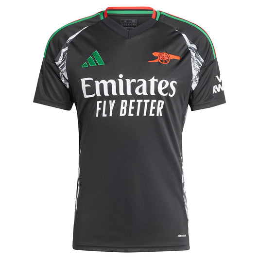 Arsenal 2024/25 Away Custom Shirt - Black