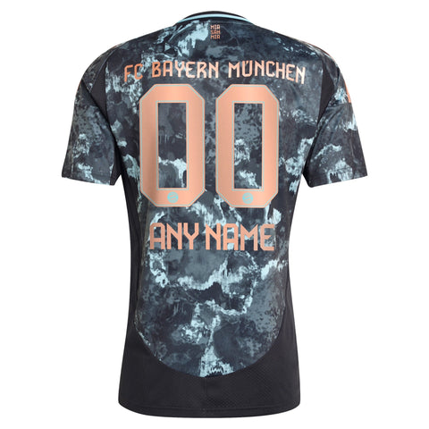 Bayern Munich 2024/25 Away Custom Shirt - Black