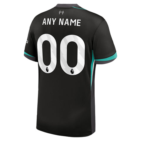 Liverpool 2024/25 Away Custom Shirt - Forest Green