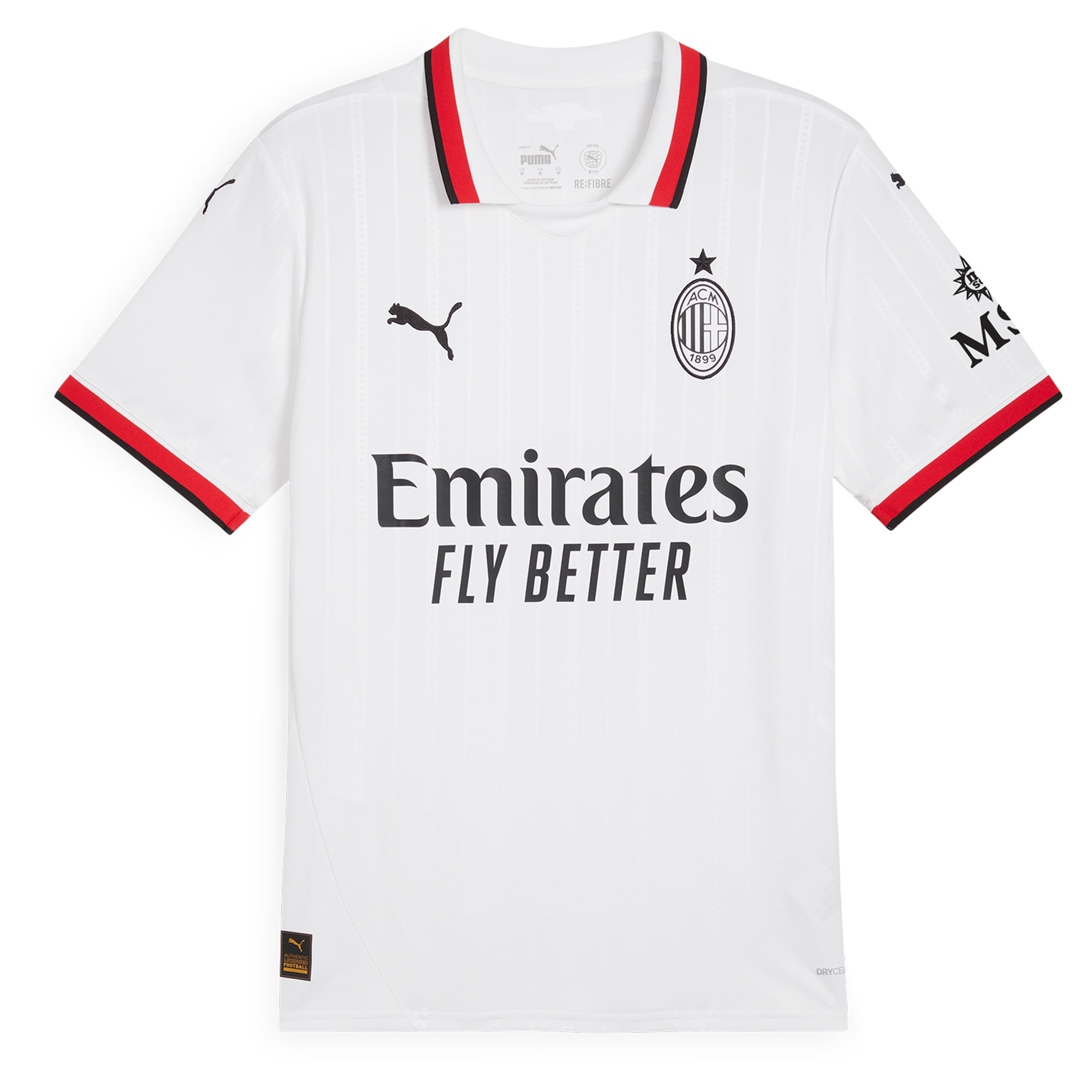 AC Milan 2024/25 Away Shirt - White