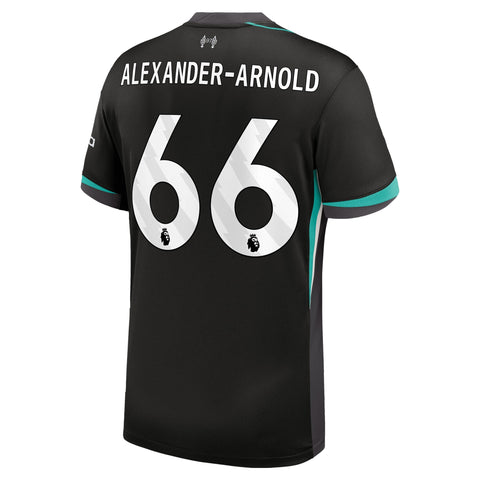 Trent Alexander-Arnold Liverpool 2024/25 Away Shirt - Forest Green