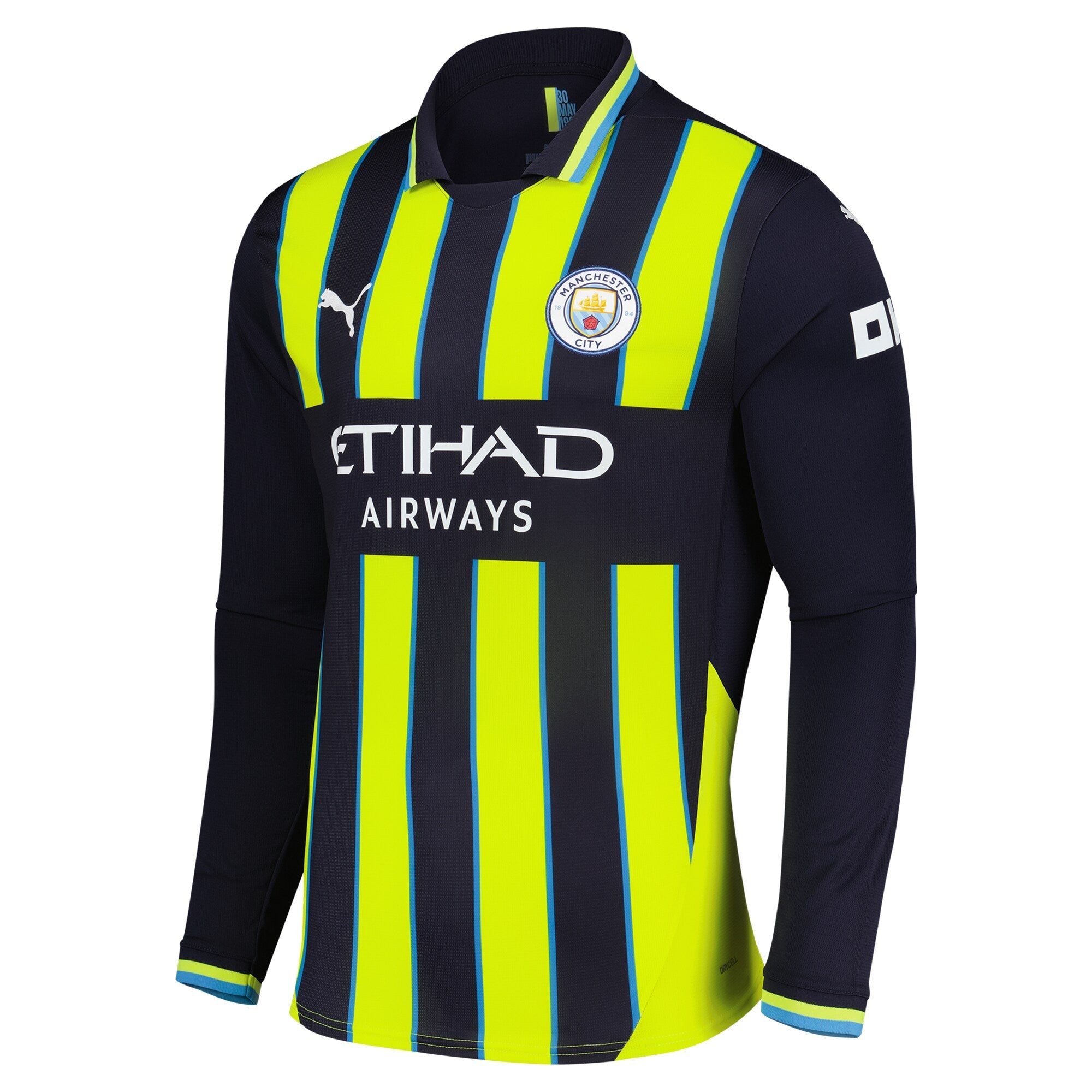 Manchester City 2024/25 Away Long Sleeve Shirt - Navy