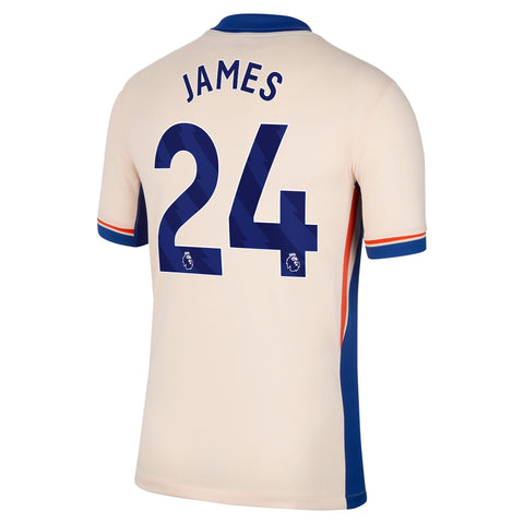 Reece James Chelsea 2024/25 Away Player Shirt - Orange