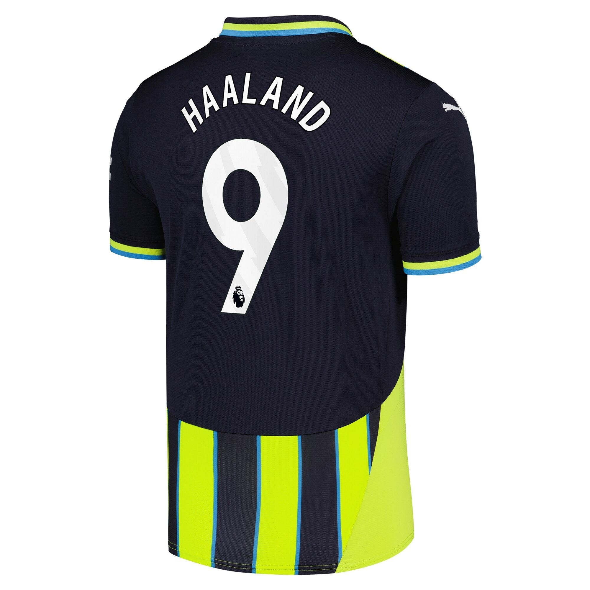 Erling Haaland Manchester City 2024/25 Away Player Shirt - Navy