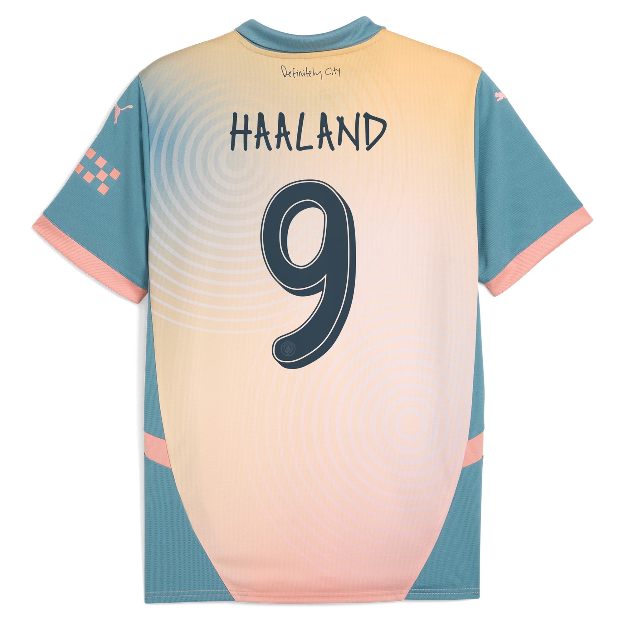 Erling Haaland Manchester City 2024/25 Fourth Player Shirt - Blue