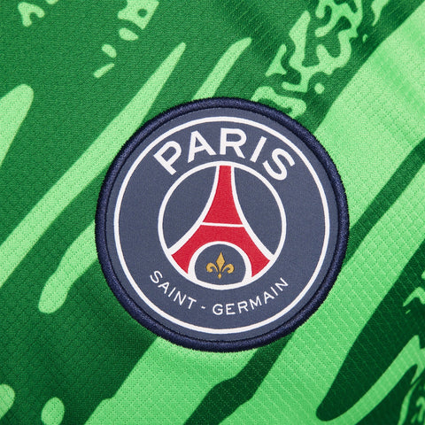 Paris Saint-Germain 2024/25 Goalkeeper Stadium Long Sleeve Shirt - Green