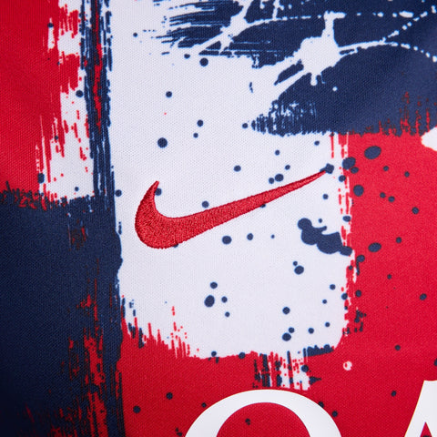 Paris Saint-Germain 2024/25 Home Academy Pro Pre-Match Top - Navy