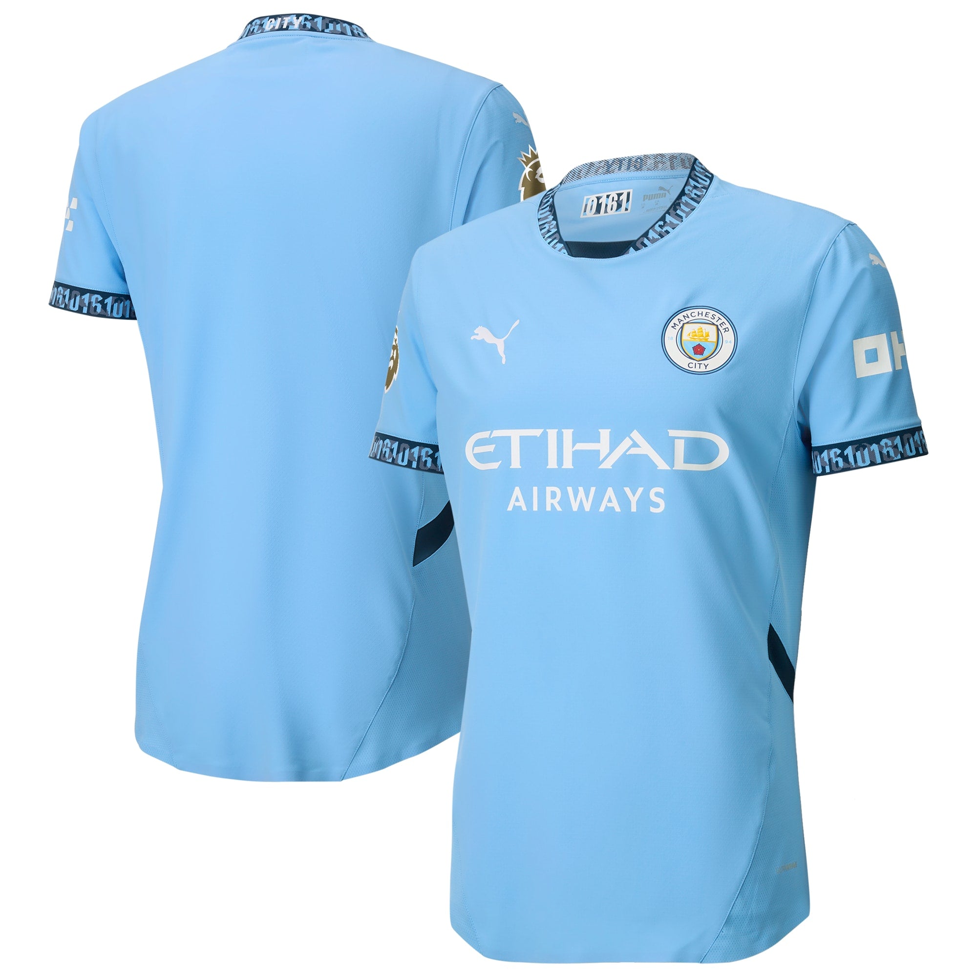 Manchester City 2024/25 Home Shirt - Light Blue