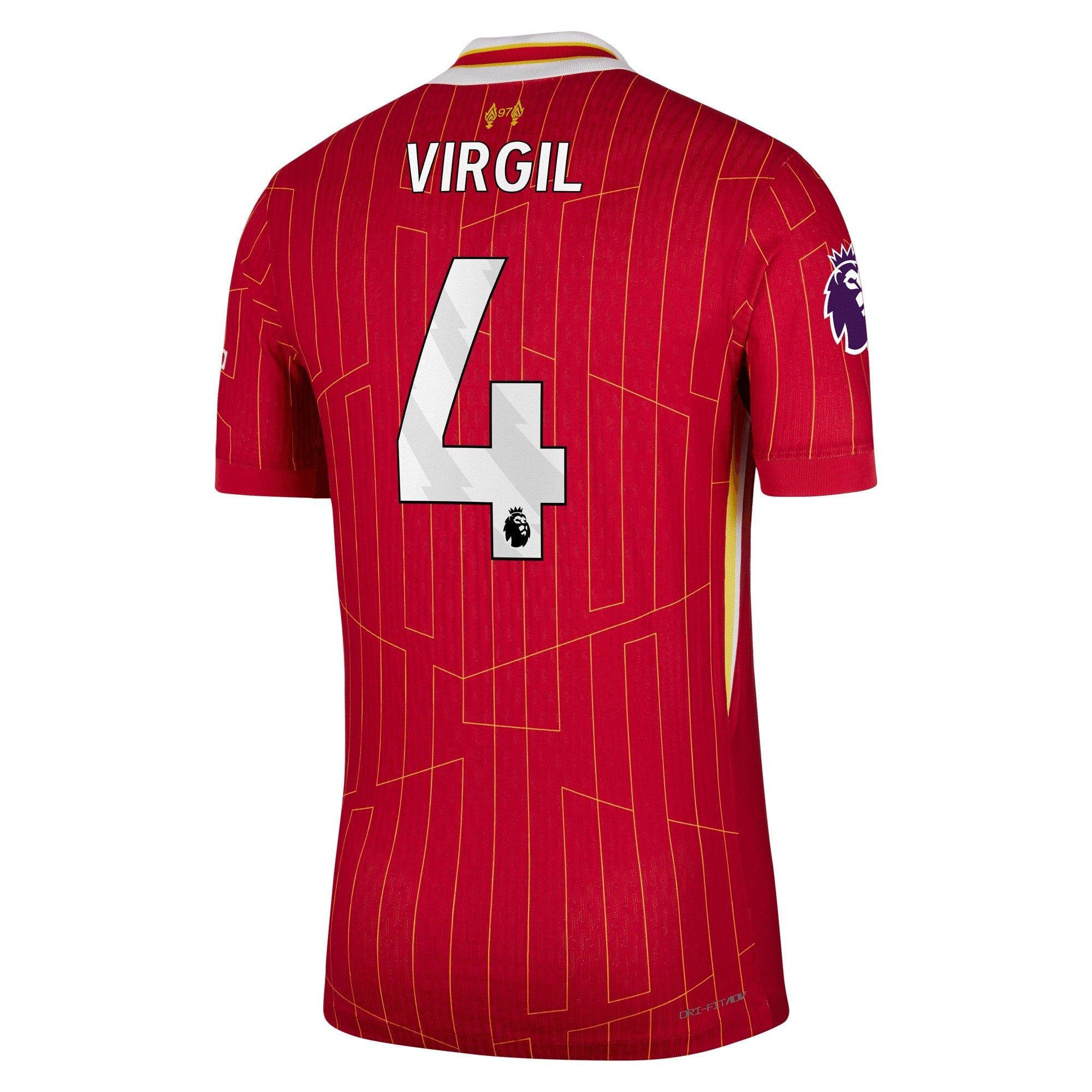 Virgil van Dijk Liverpool 2024/25 Home Player Shirt – Red