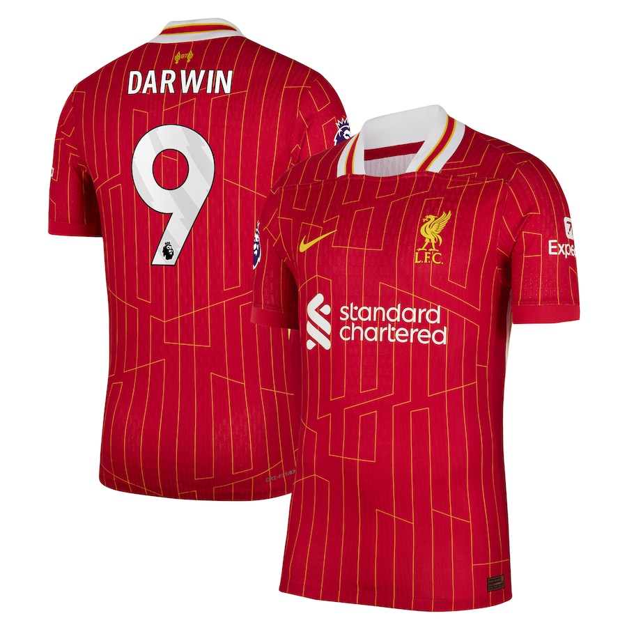 Darwin Núñez Liverpool 2024/25 Home Player Shirt – Red