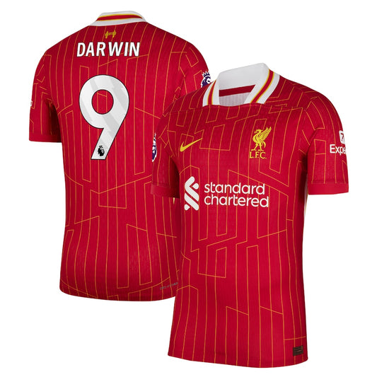 Darwin Núñez Liverpool 2024/25 Home Player Shirt – Red