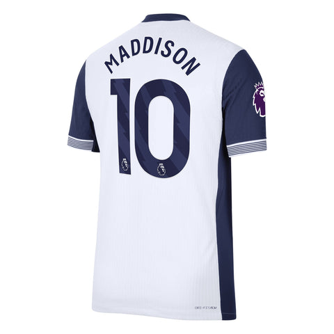 James Maddison Tottenham Hotspur 2024/25 Home Player Shirt - White
