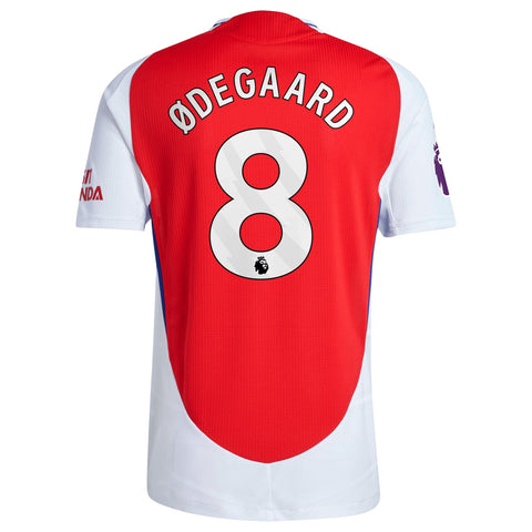 Martin Odegaard Arsenal 2024/25 Home Player Shirt – Red