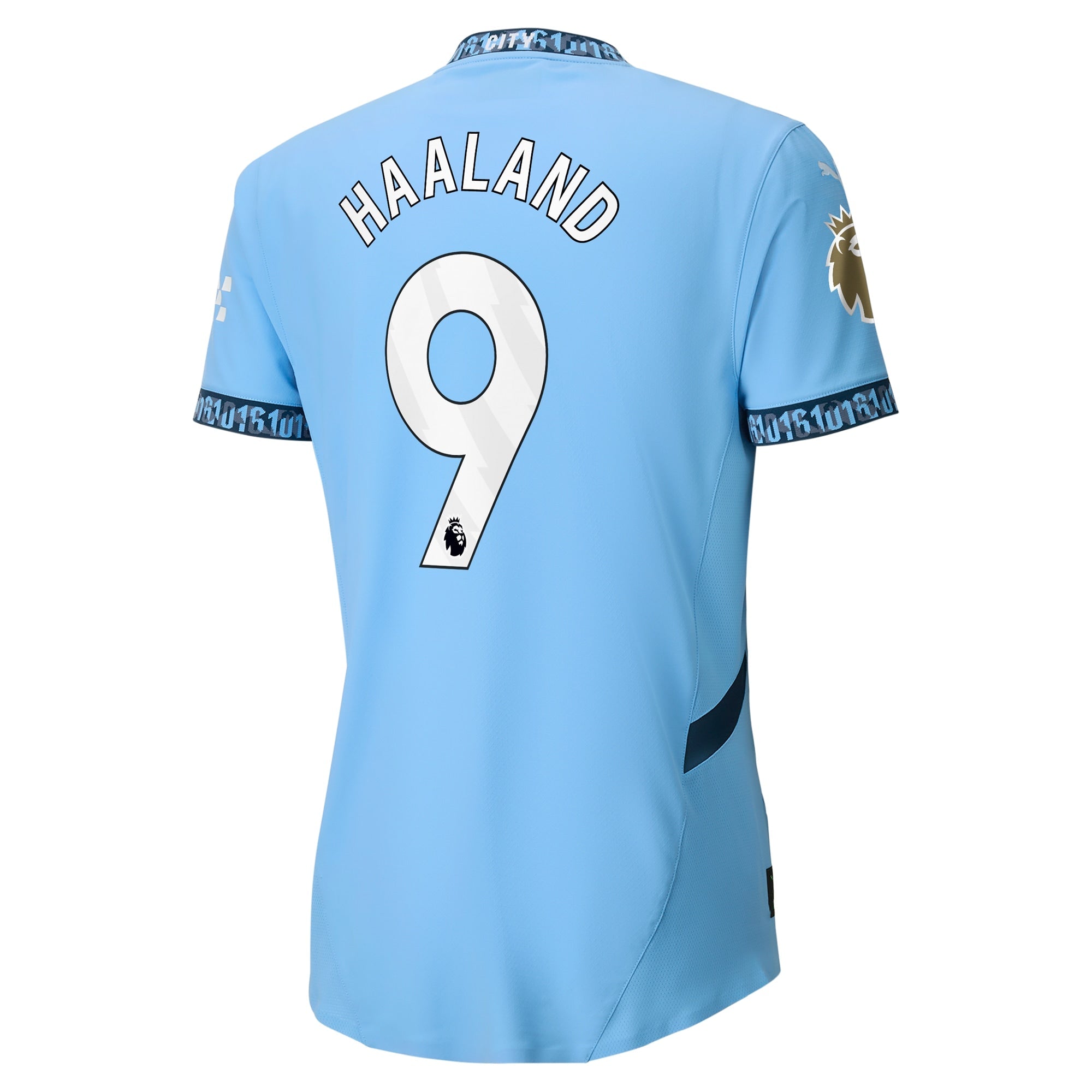 Erling Haaland Manchester City 2024/25 Home Player Shirt - Light Blue