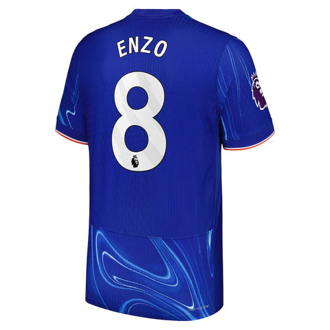 Enzo Fernández Chelsea 2024/25 Home Player Shirt - Blue