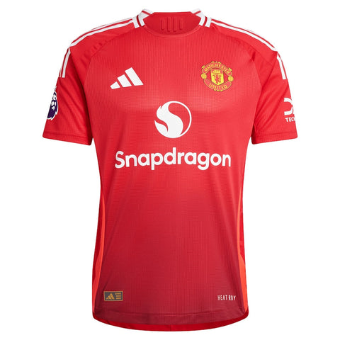 Rasmus Højlund Manchester United 2024/25 Home Player Shirt - Red