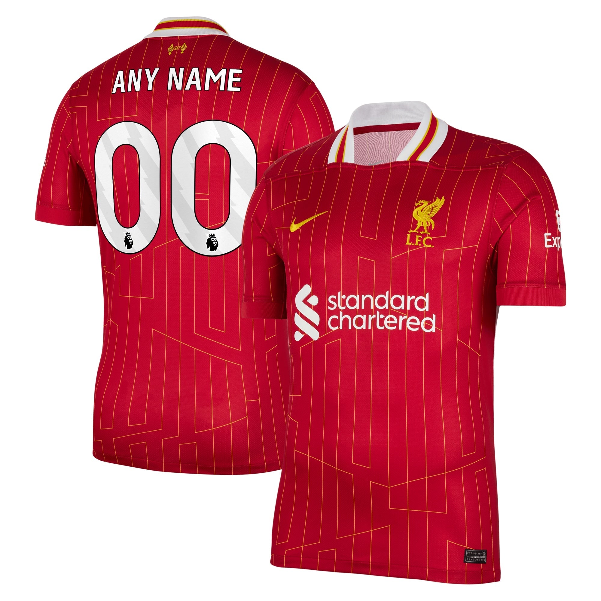 Liverpool 2024/25 Home Custom Shirt - Red