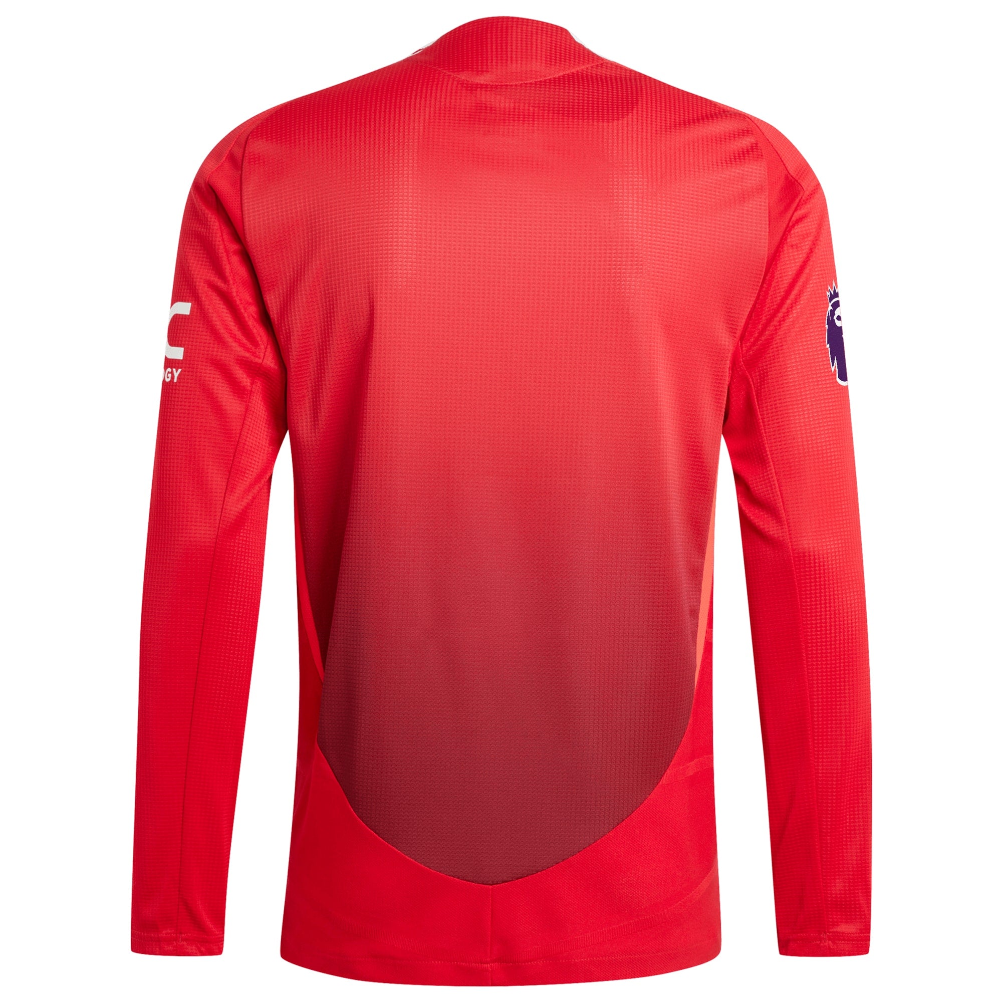 Manchester United 2024/25 Home Long Sleeve Patch Shirt - Red