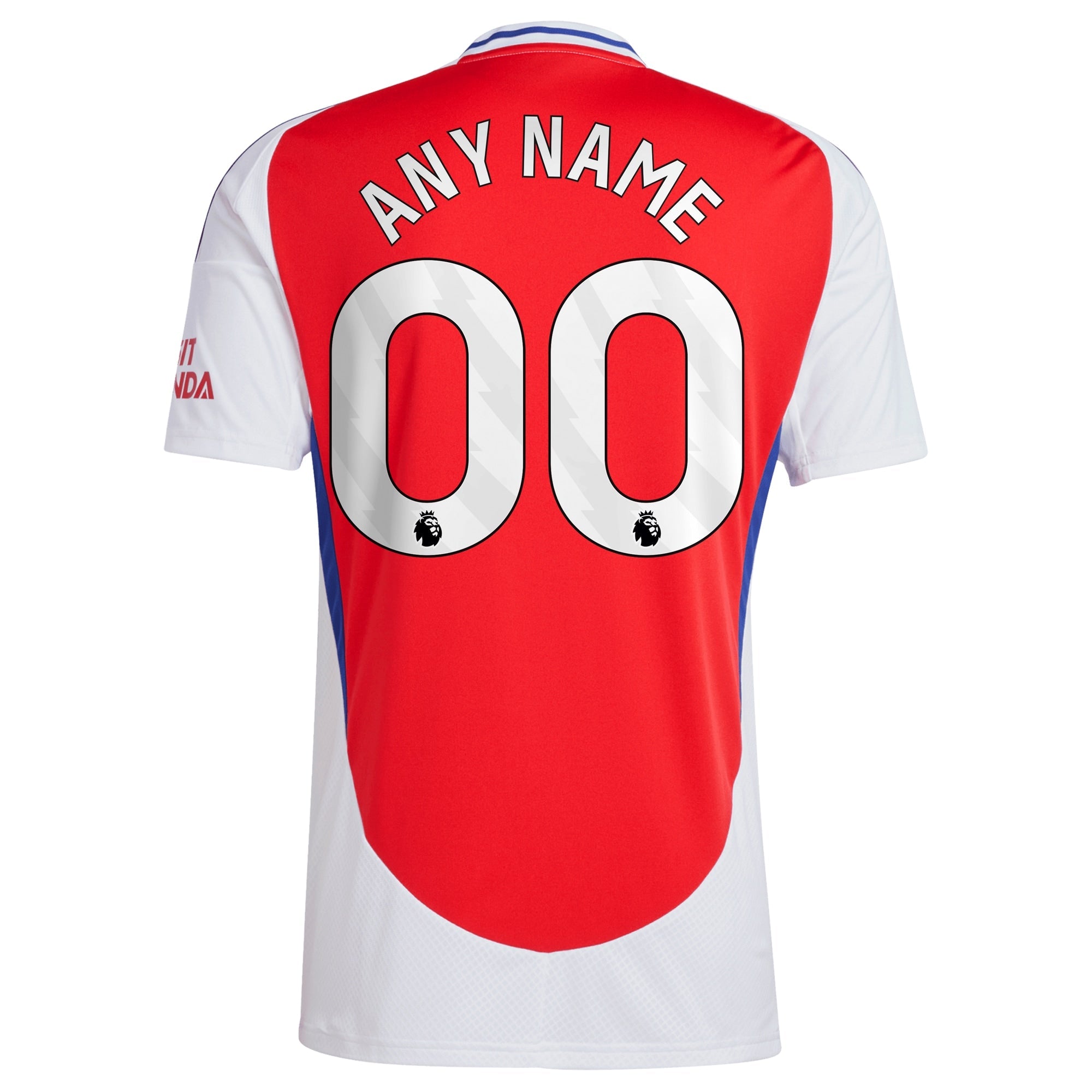 Arsenal 2024/25 Home Custom Shirt – Red Customized Item