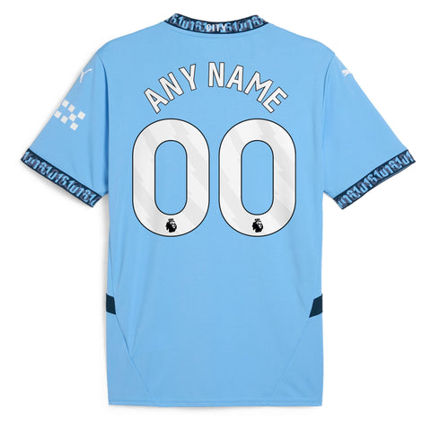 Manchester City 2024/25 Home Custom Shirt - Light Blue