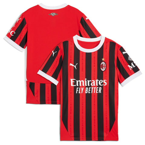 AC Milan 2024/25 Home Shirt - Red