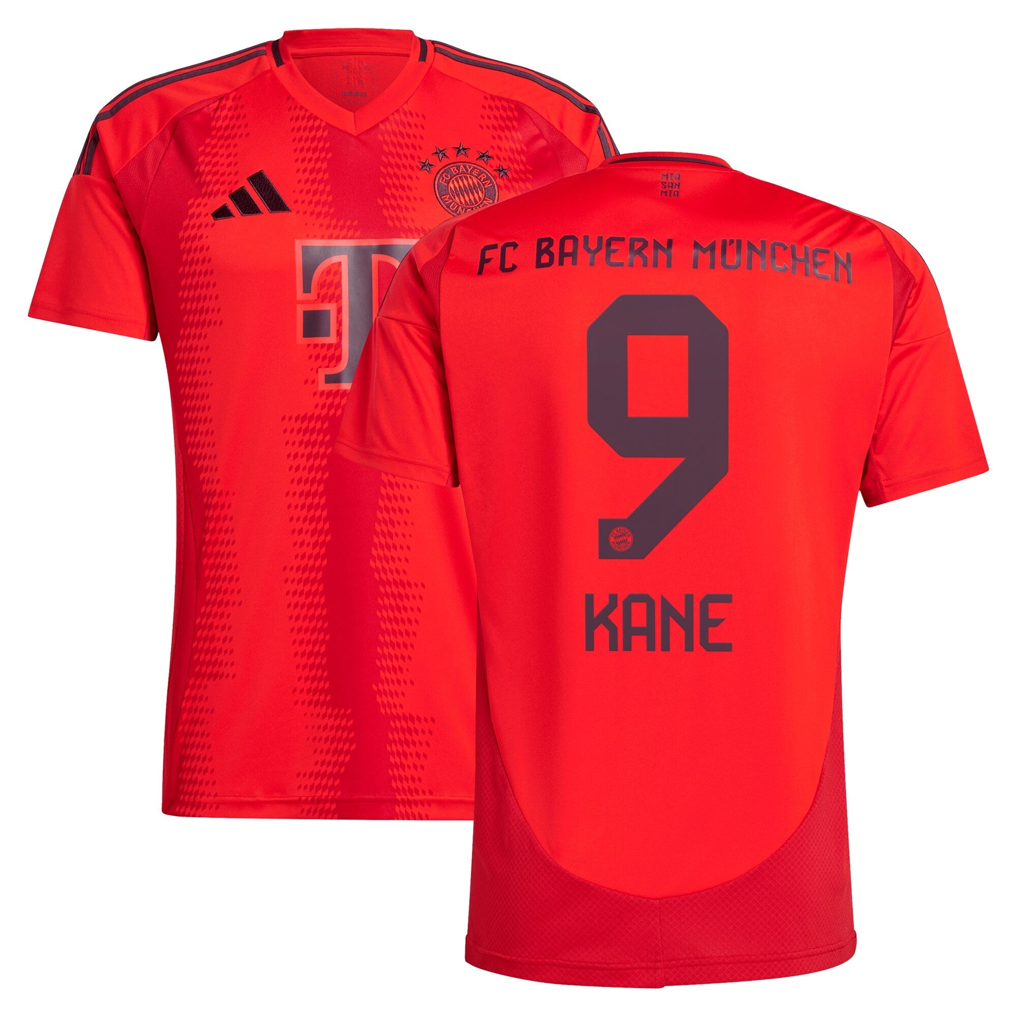 Harry Kane Bayern Munich 2024/25 Home Player Shirt - Red