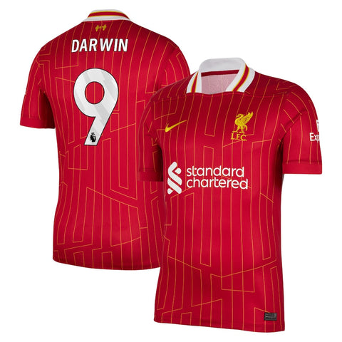Darwin Núñez Liverpool 2024/25 Home Player Shirt – Red